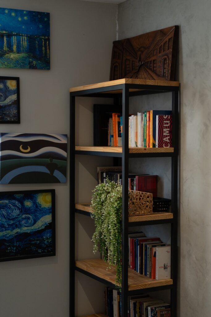 Vertical Stacking Bookshelves